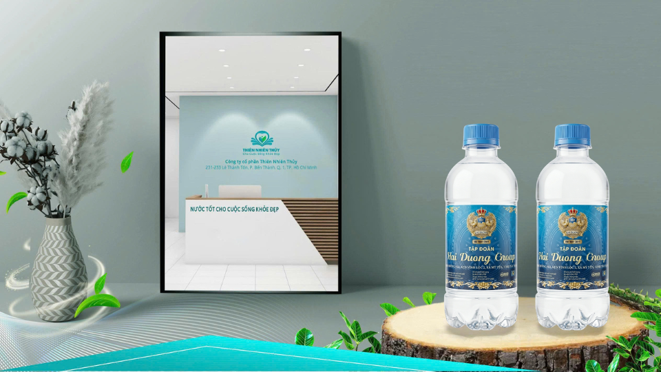 Gia công nước đóng chai 350ml - Hải Dương Group